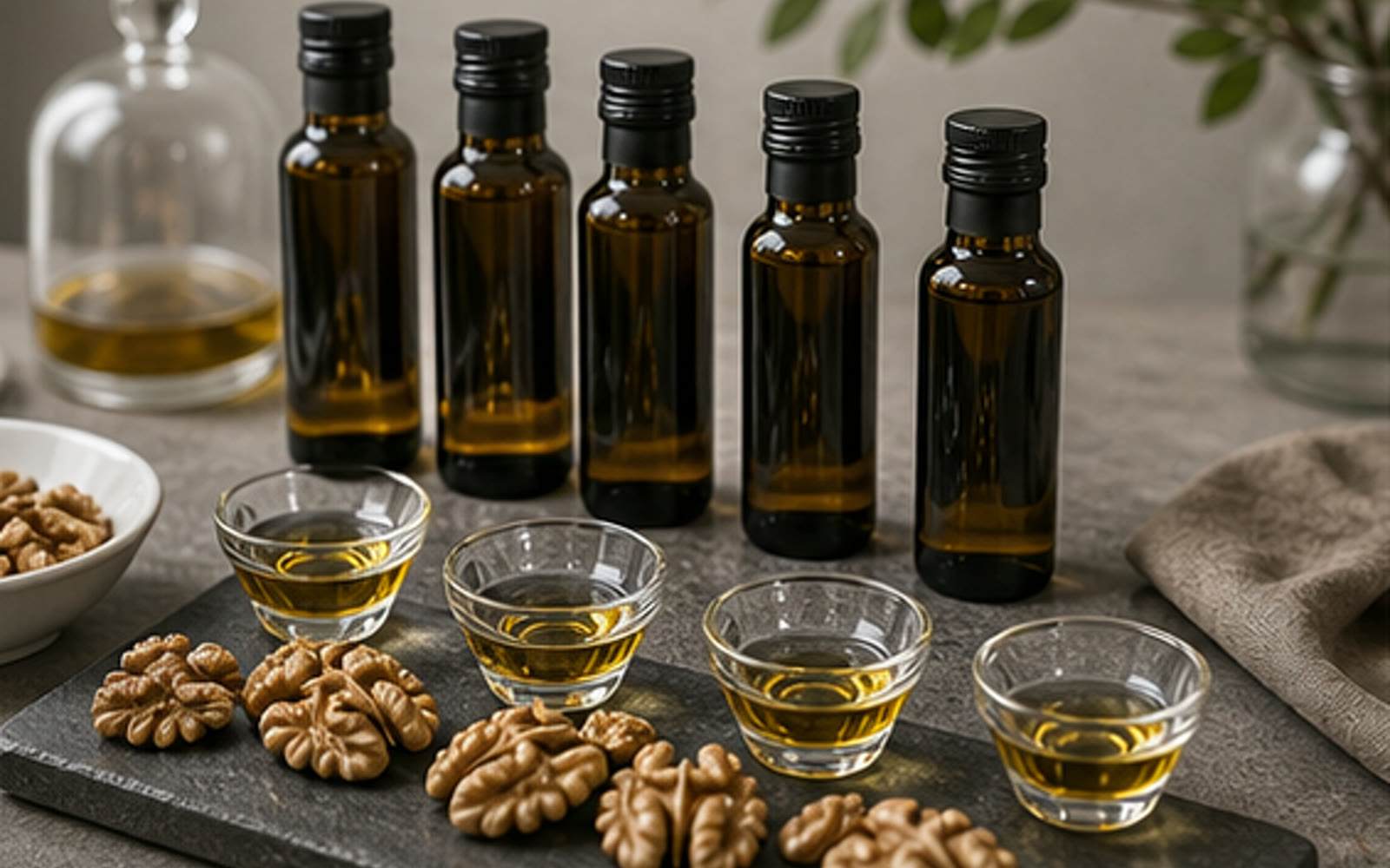 Walnut oil sample lot reference